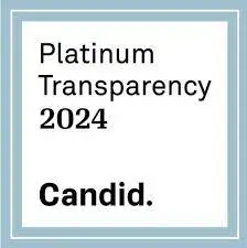 Platinum Seal of Transparency rating from Candid